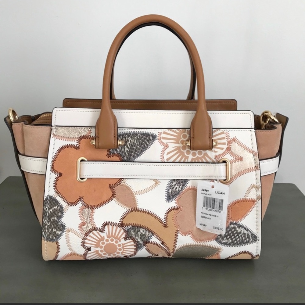 💕💕HOST PICK💕💕 Coach SWAGGER Satchel PATCHWORK TEA ROSE